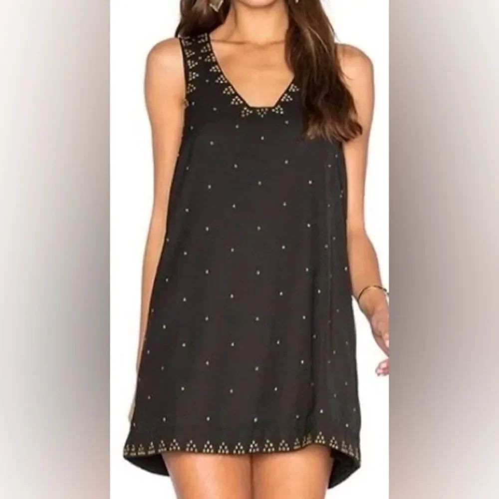 Free People Soho Studded Mini Dress